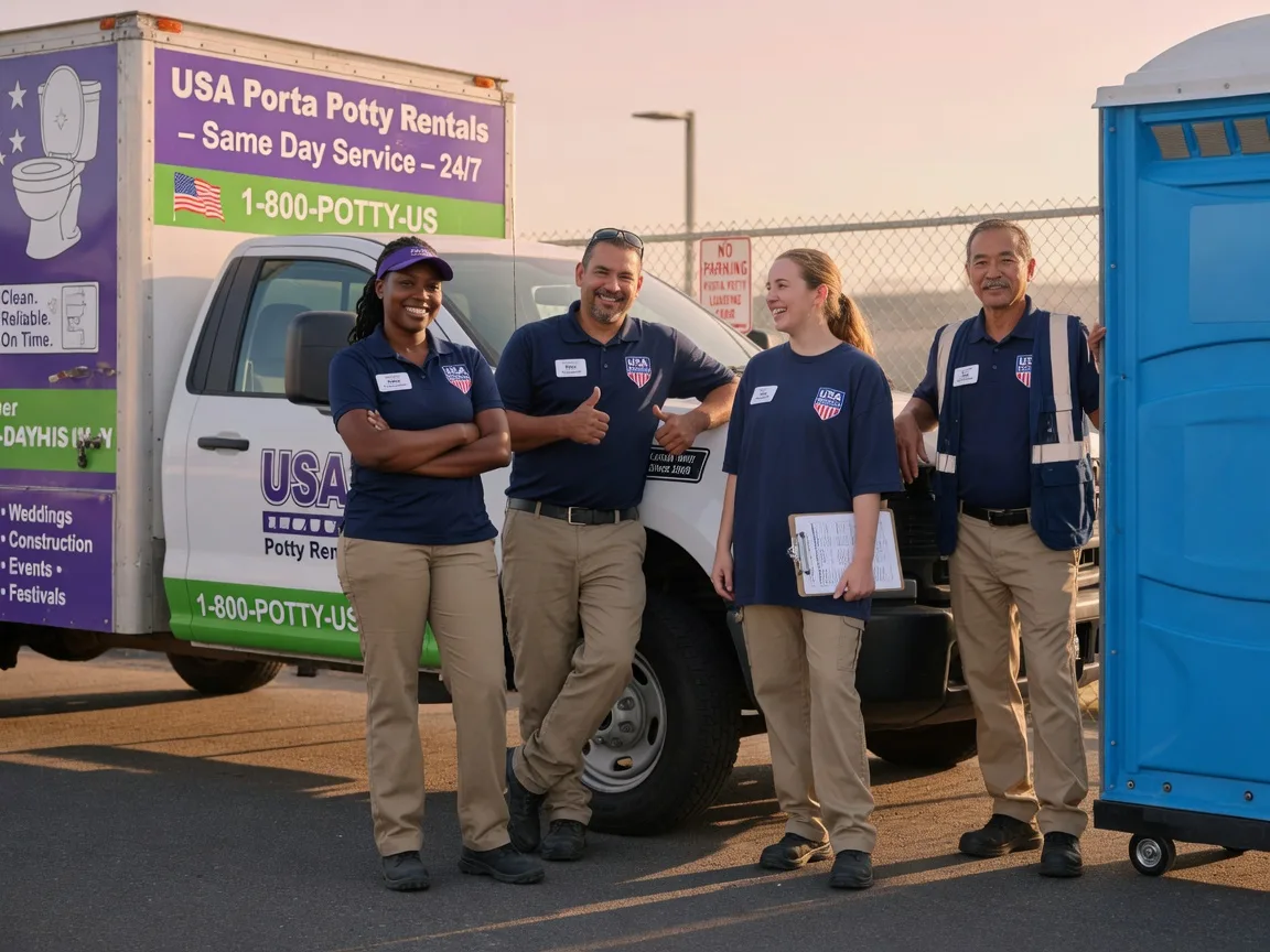 Porta Potty Rental company in Paris, MO